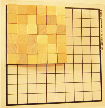 square root of 36 fun with picture grids